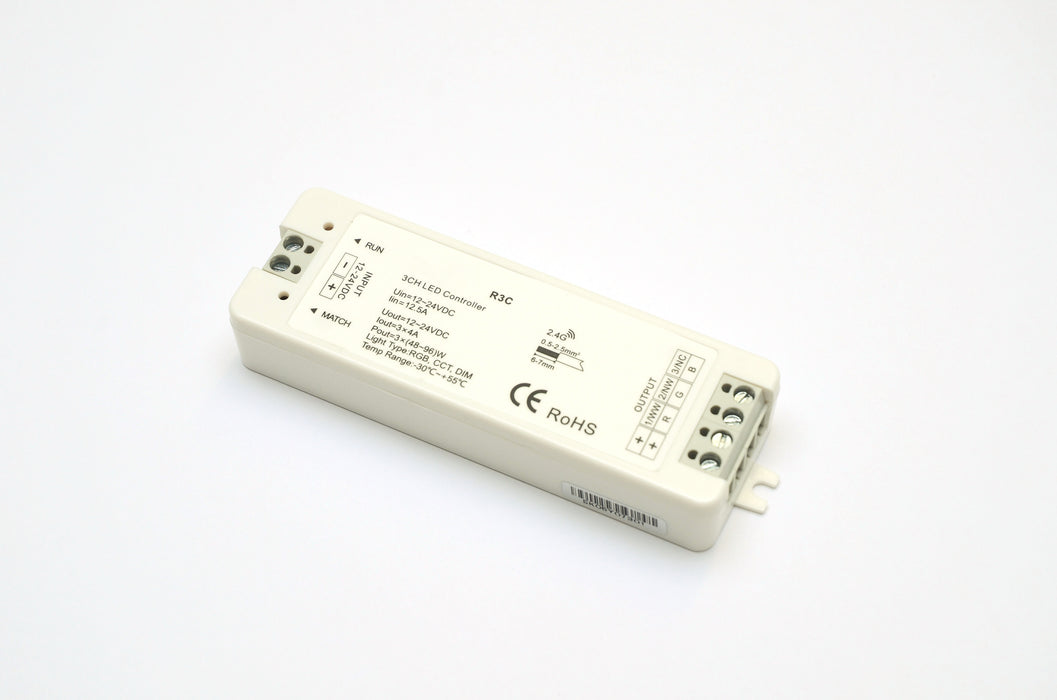 Single Zone Controller for single colour + Receiver.