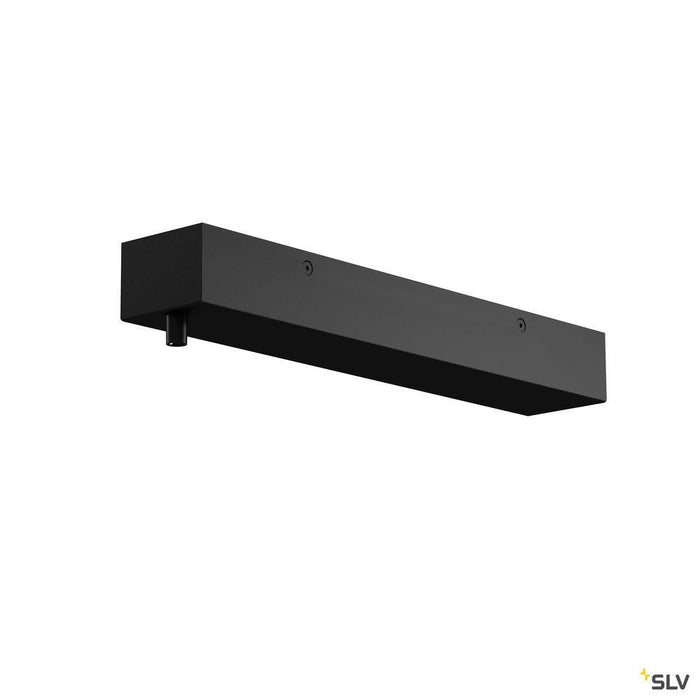 H-PROFILE ceiling plate, black