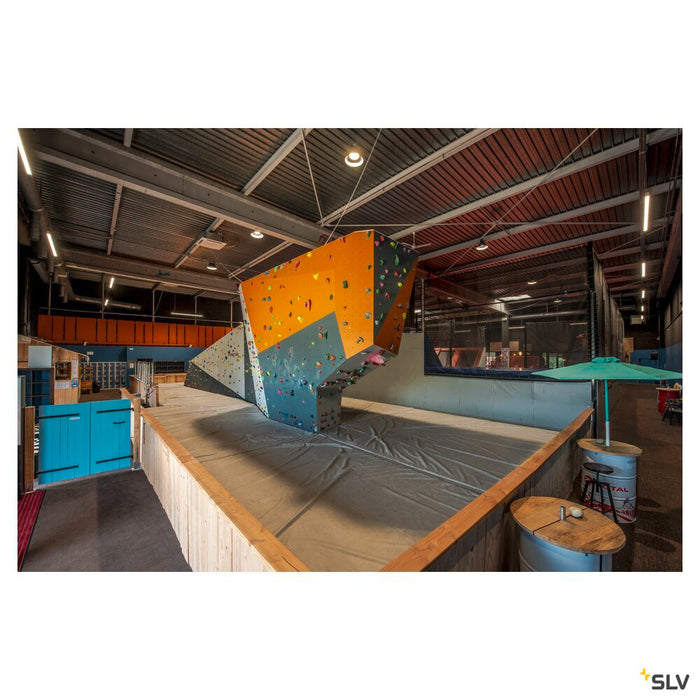 PARA FLAC DALI, Indoor LED pendant black 4000K