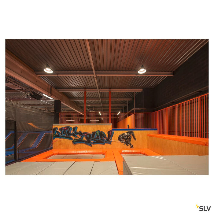 PARA FLAC DALI, Indoor LED pendant black 4000K