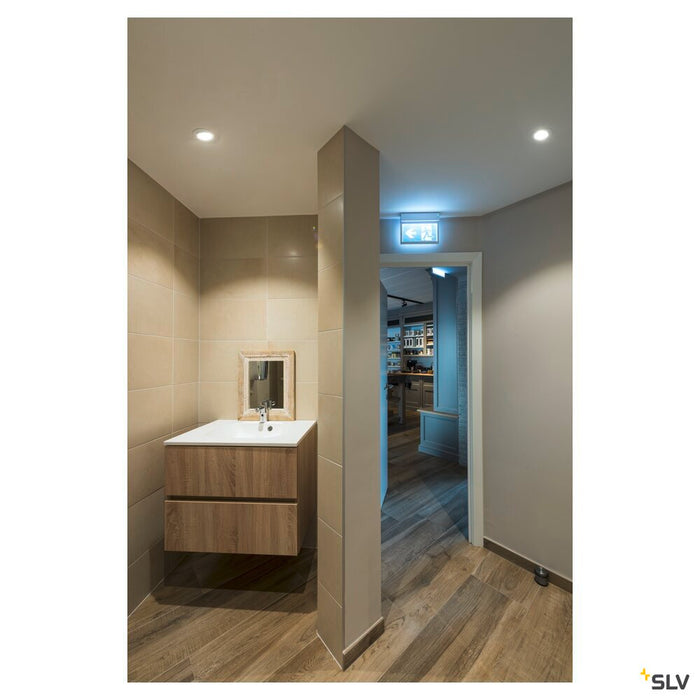 NEW TRIA round, LED indoor recessed ceiling light, white, 1800-3000K, 7.2W