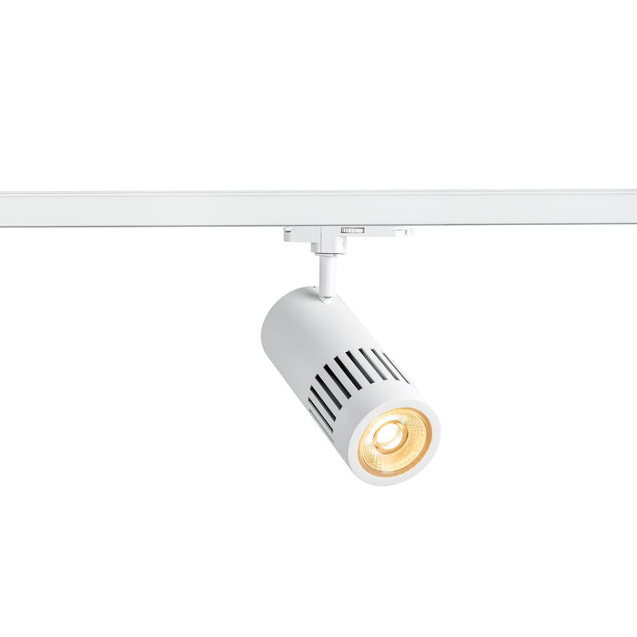 3~ STRUCTEC DALI 3-circuit system luminaire white 3000K 36° incl. 3-circuit adapter
