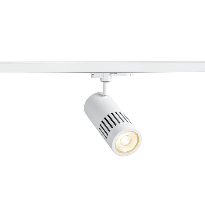 3~ STRUCTEC DALI 3-circuit system luminaire white 4000K 36° incl. 3-circuit adapter