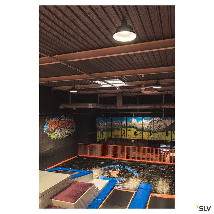 PARA FLAC DALI, Indoor LED pendant black 4000K