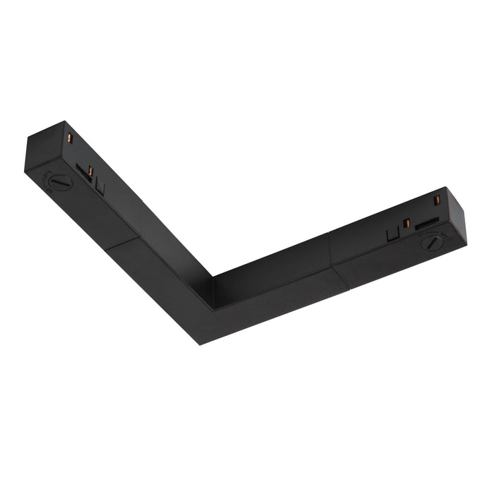 L-connector electric, 48V TRACK, black, DALI