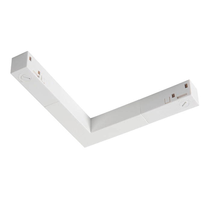 L-connector electric, 48V TRACK, white, DALI