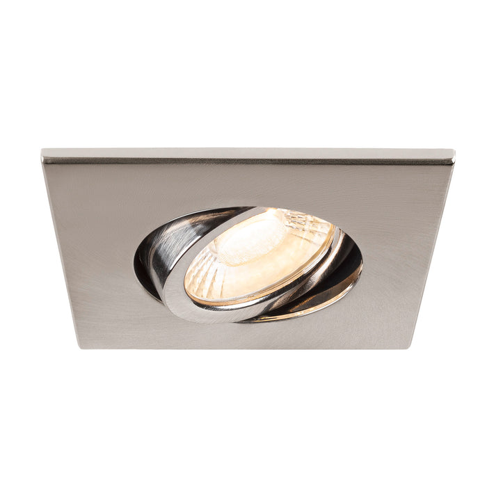 UNIVERSAL DOWNLIGHT cover, for downlight IP20, pivoting, square, aluminium