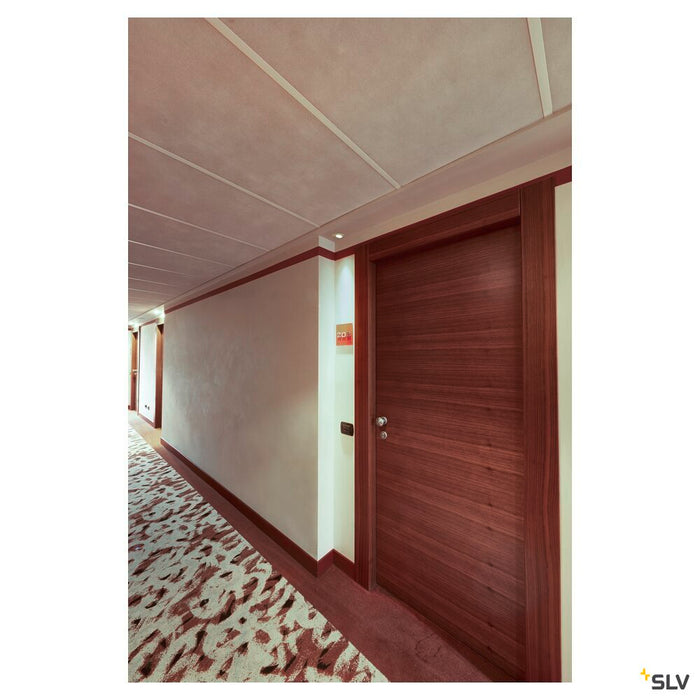 H-LIGHT 2, recessed fitting, LED, 2700K, oval, black, 20°, 11,5W, incl. driver, clip spring