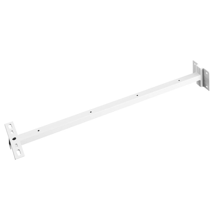 Wall mount for outdoor Beam and Milox spotlight, white, 80cm