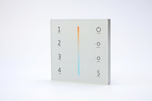 Four Zone Touch Wall panel Tunable White.