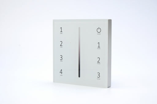 Four Zone Touch dimming Wall panel Single Colour.